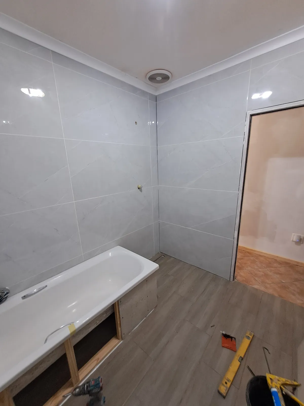 Bathroom Remodelling - In Progress - Gordon's Bay