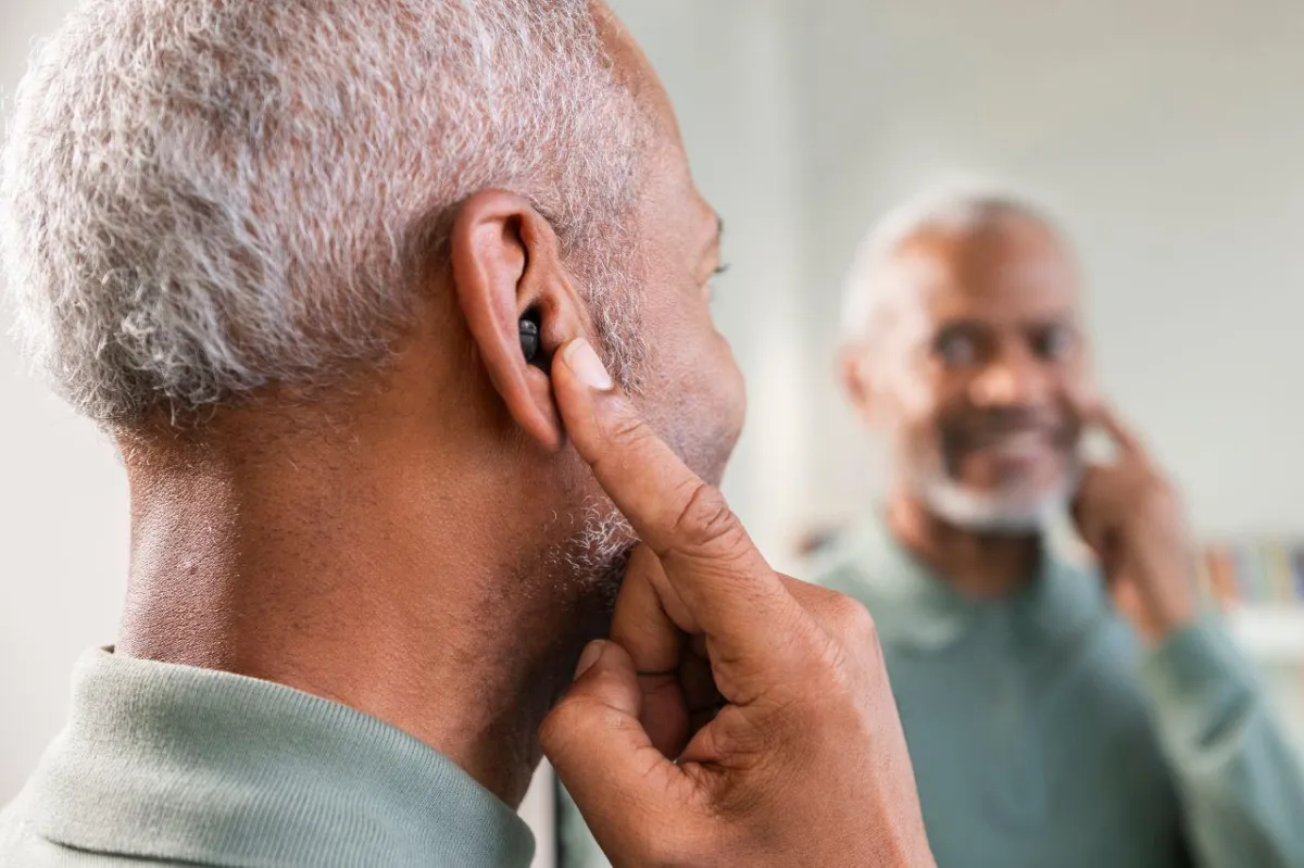 Doctor consults with patient via video call.