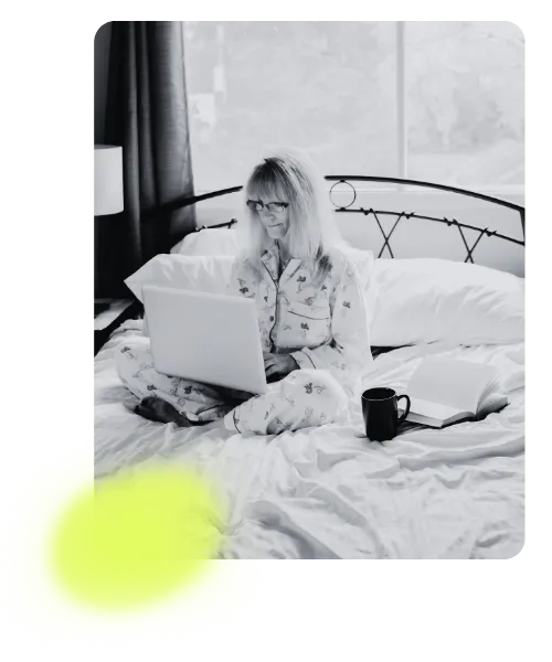 Woman on Laptop