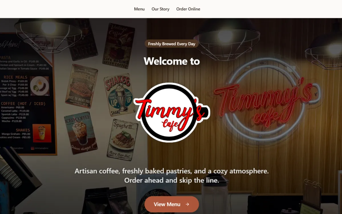 Timmy's Cafe Preview