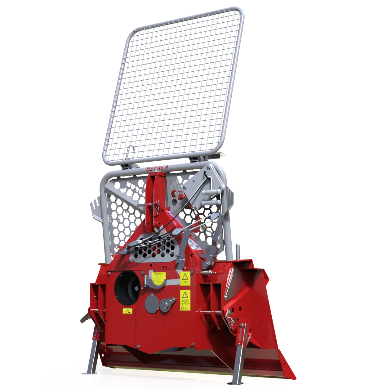 EGV 45 A single drum mechanical logging winch from tajfun