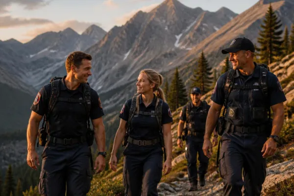 nature therapy for first responders