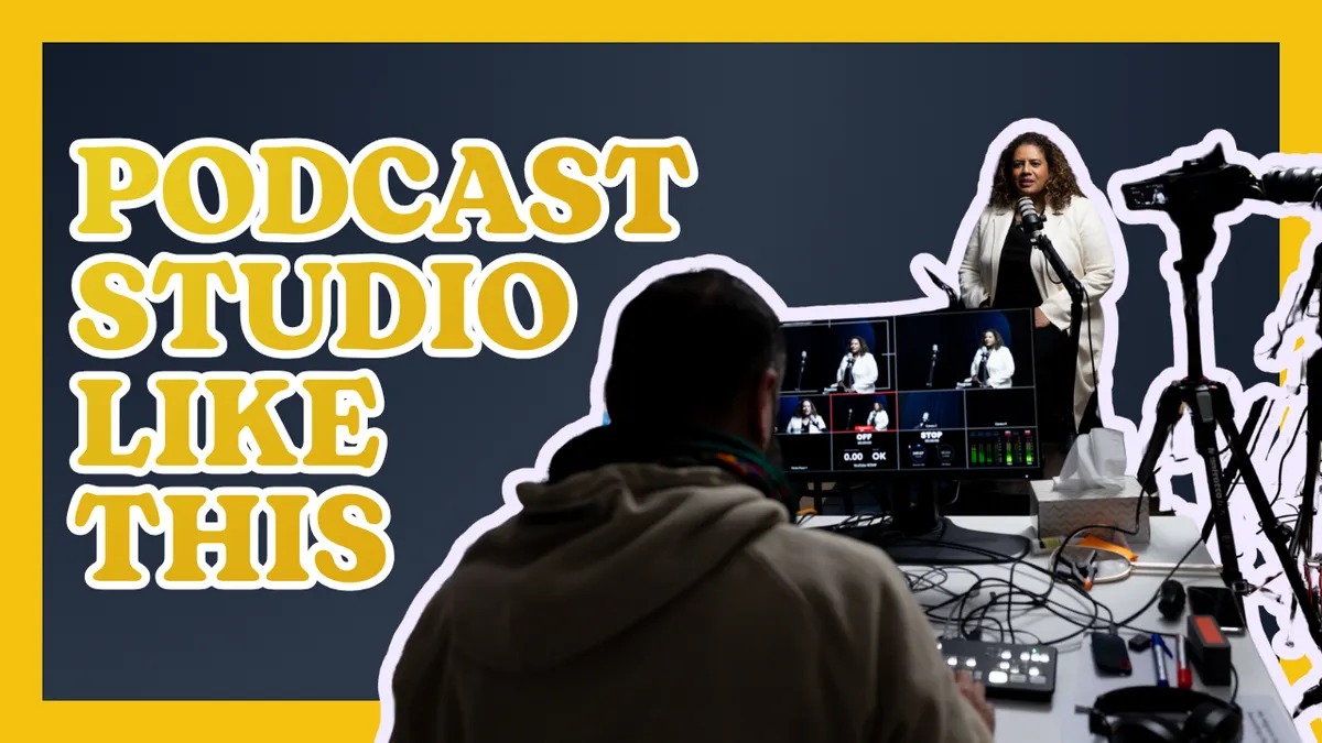 A Podcast Studio Like This