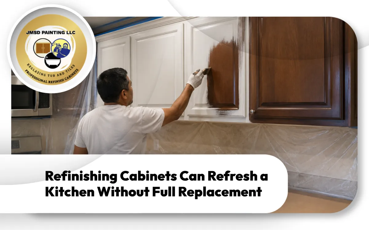 Refinishing Cabinets Can Refresh a Kitchen Without Full Replacement