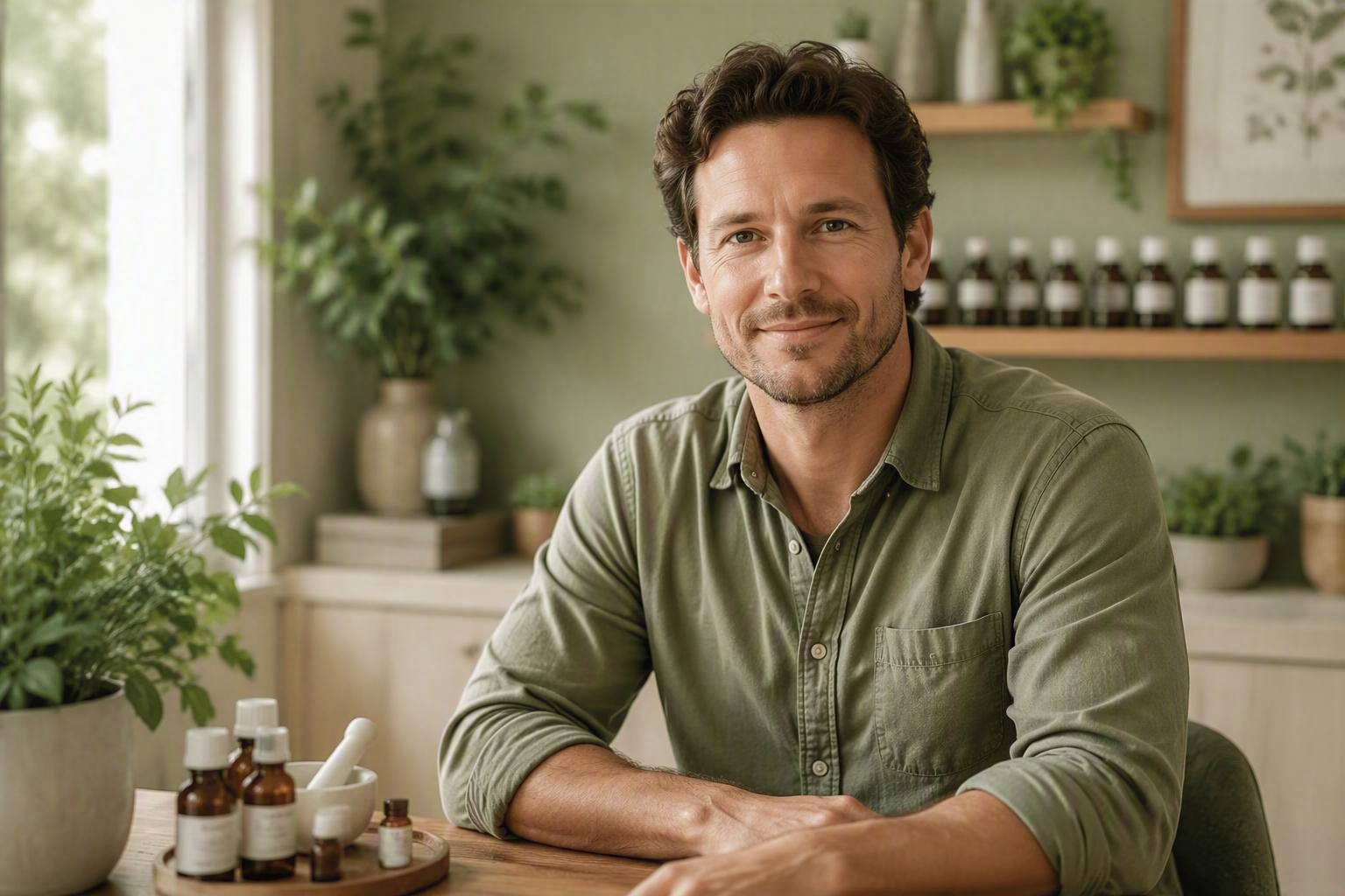 Men's Health vitality and chronic stress management