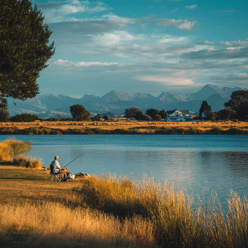 NZ tradie enjoying fishing and leisure time thanks to Bizzy Boss AI handling their business
