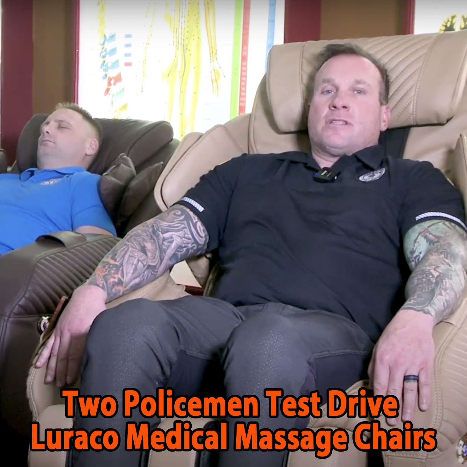 A neatly made bed with a patterned mattress and pillows.