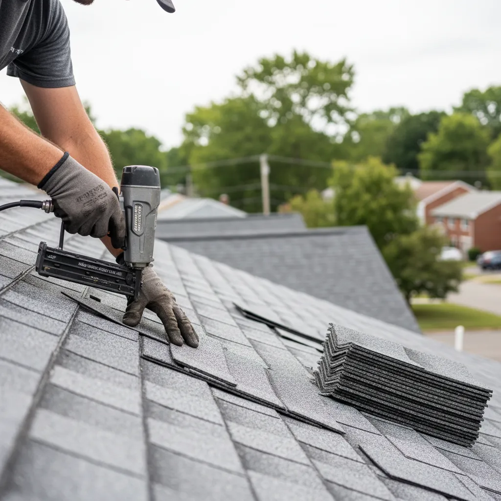  Residential Shingle Roofing