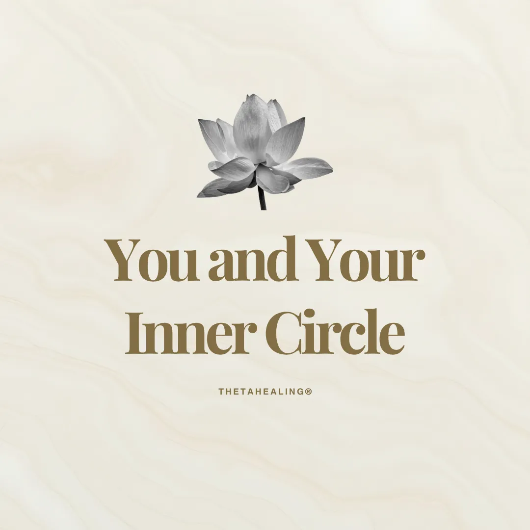 Image for our Basic ThetaHealing DNA Course with Tina Pavlou featuring a black and white flower