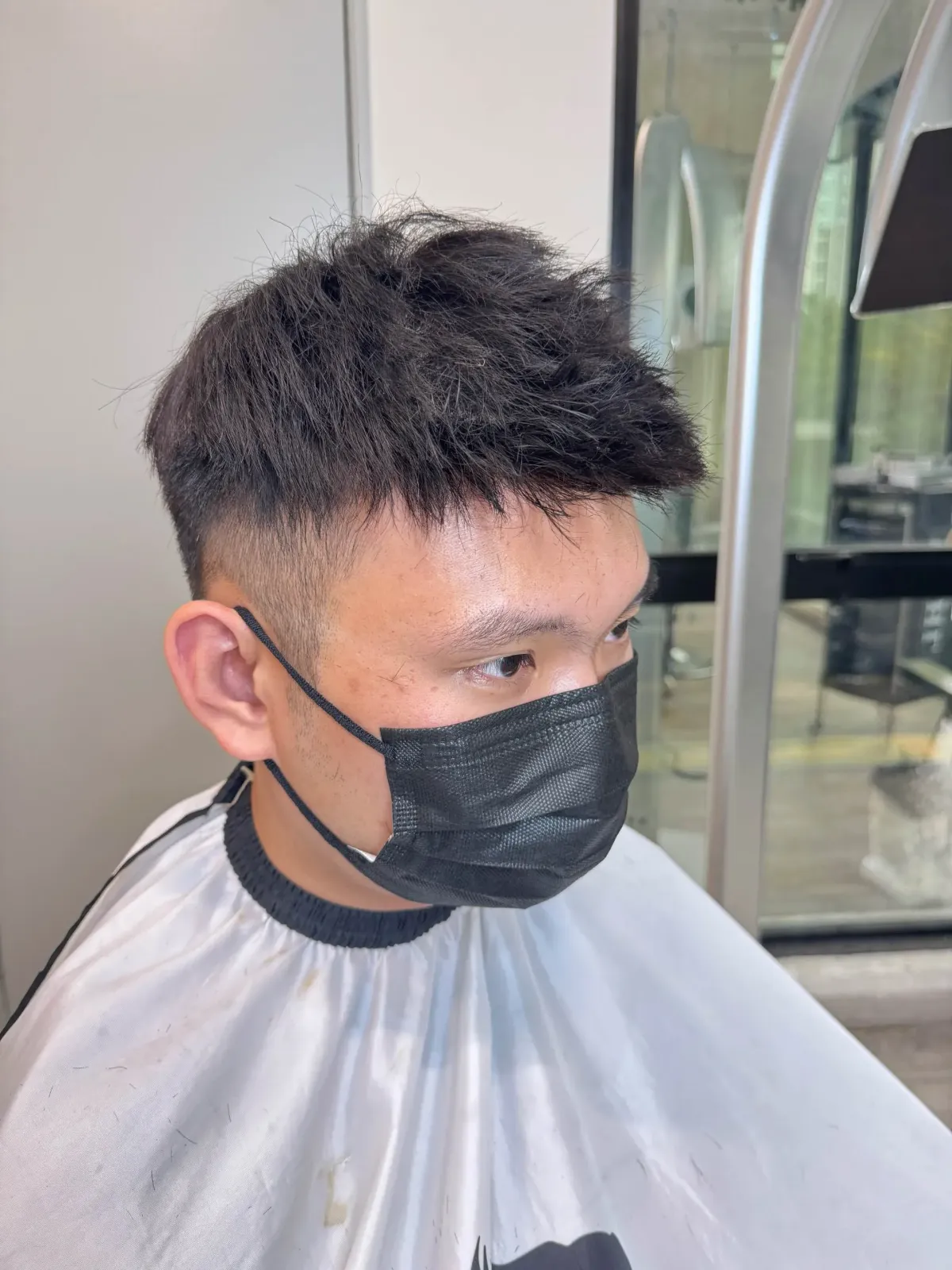 Hair loss solution for men with natural-looking wig
