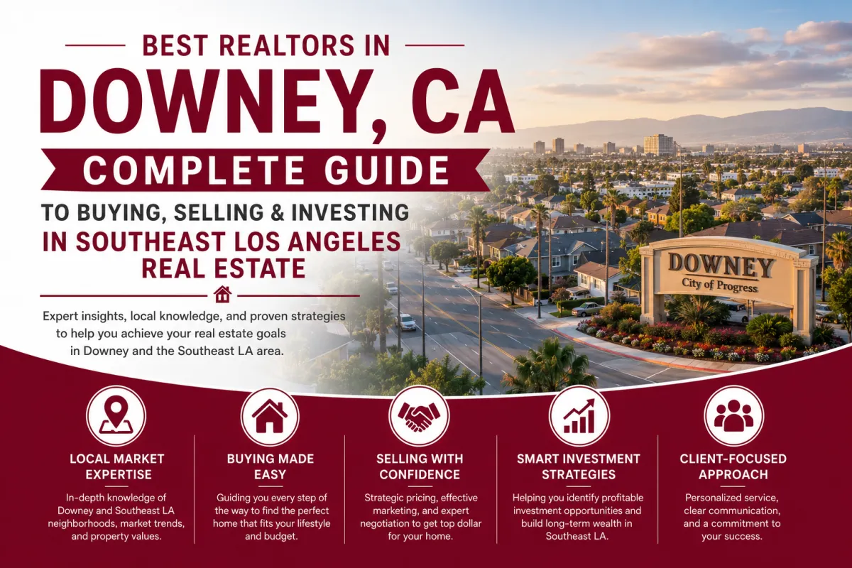 Joe Manjarrez and The Manjarrez Group helping buyers, sellers, and investors navigate the Downey CA and Southeast Los Angeles real estate market