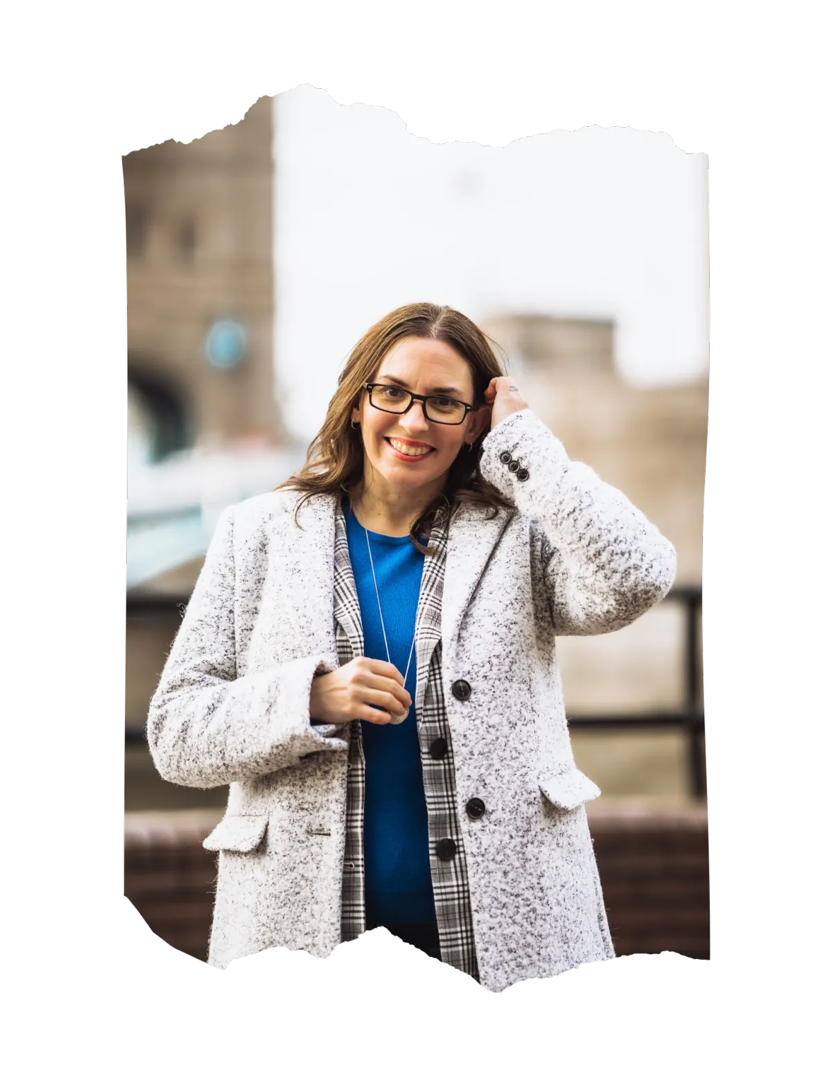 Cristina Fowler, founding consultant, lifestyle portrait in London