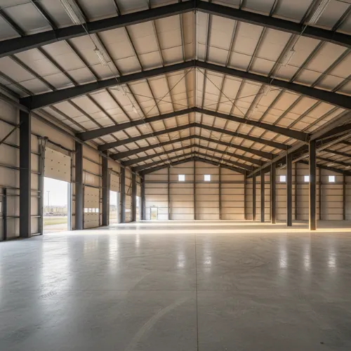 Modern agricultural metal barn by Tyler Metal Building