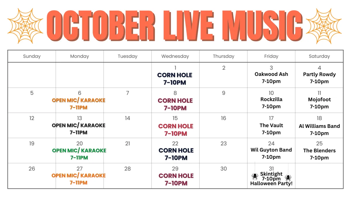 live music schedule