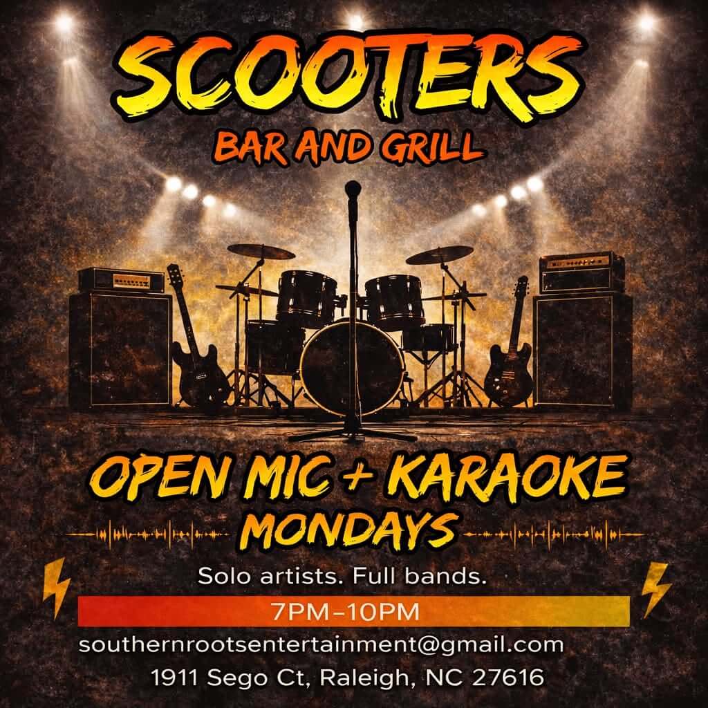Monday Night Open MIc Poster