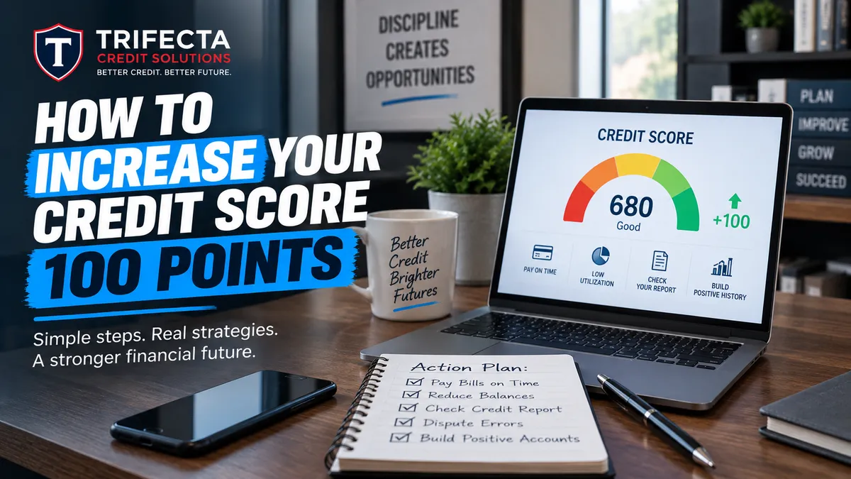 How to Increase Your Credit Score 100 Points