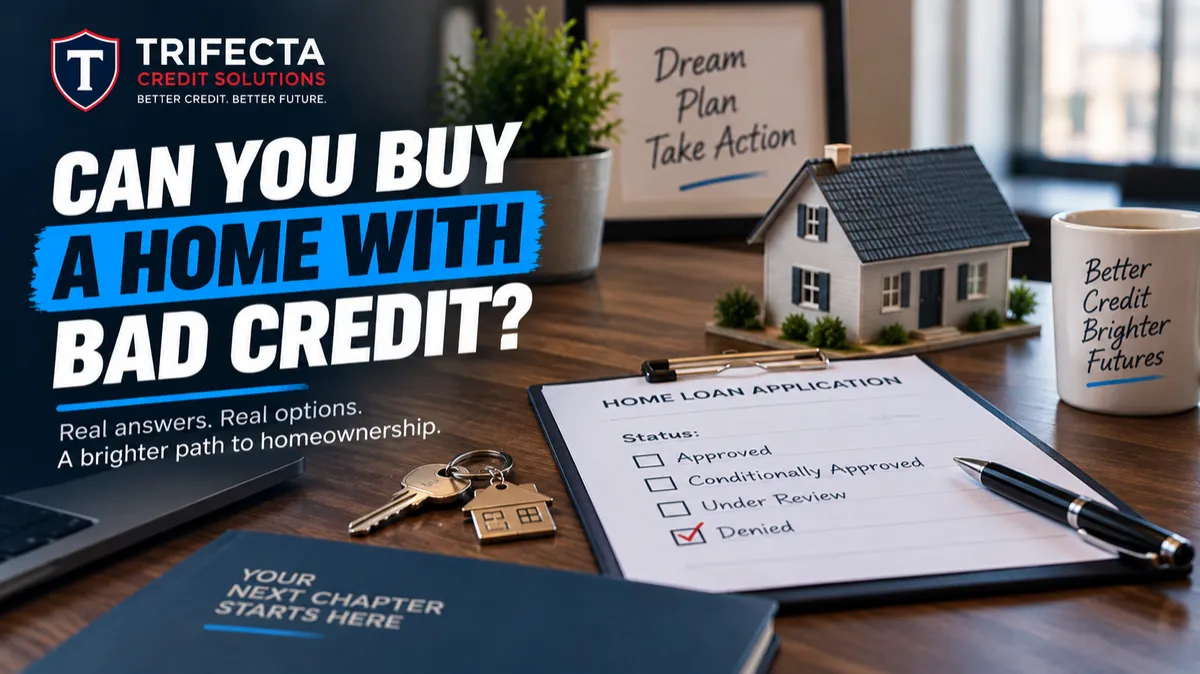 Can You Buy a Home With Bad Credit?