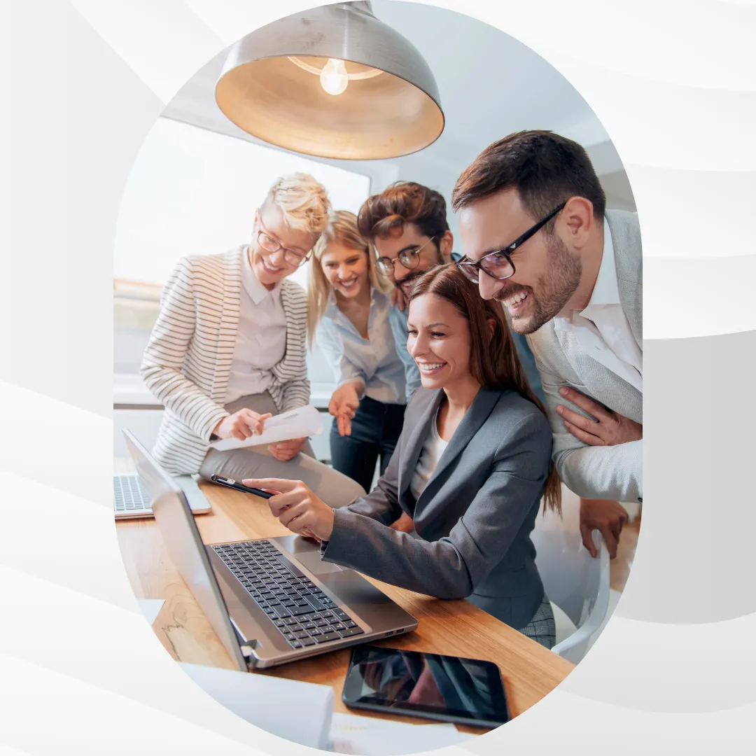 Tax Accountant consulting client at The Express Tax office in Chicago