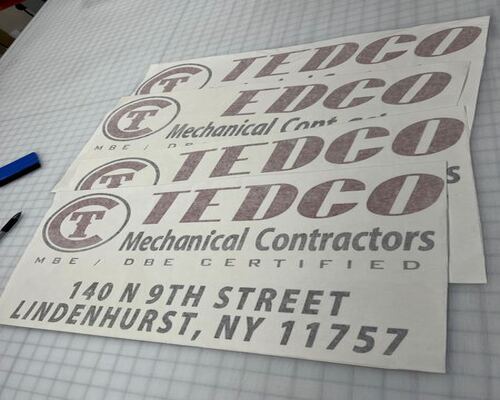 Custom Sign in Melville