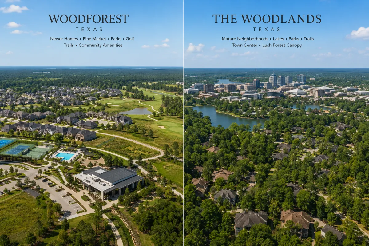 Woodforest vs The Woodlands: Which Community Is Right for You?