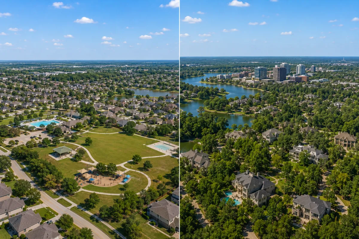 Spring TX vs The Woodlands: Which Community Is Right for You?