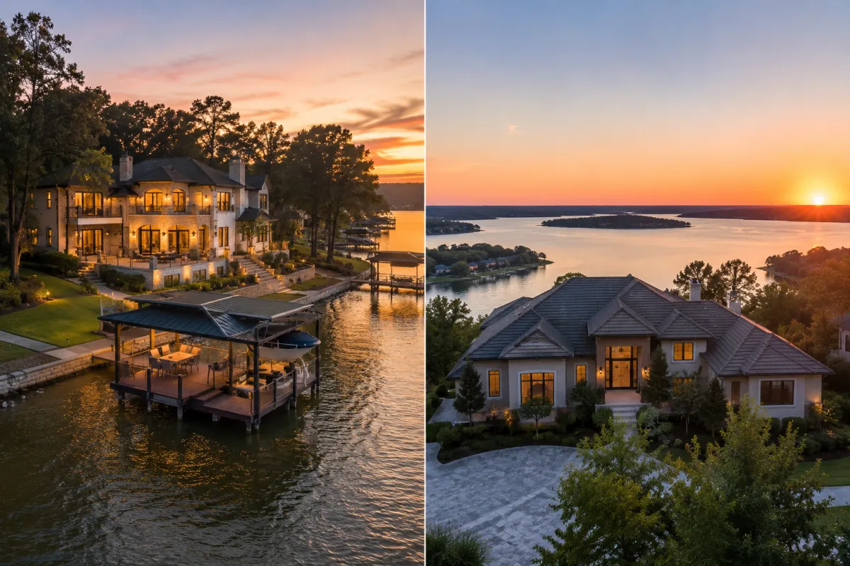Waterfront vs Water View Homes on Lake Conroe: Which Is Better?