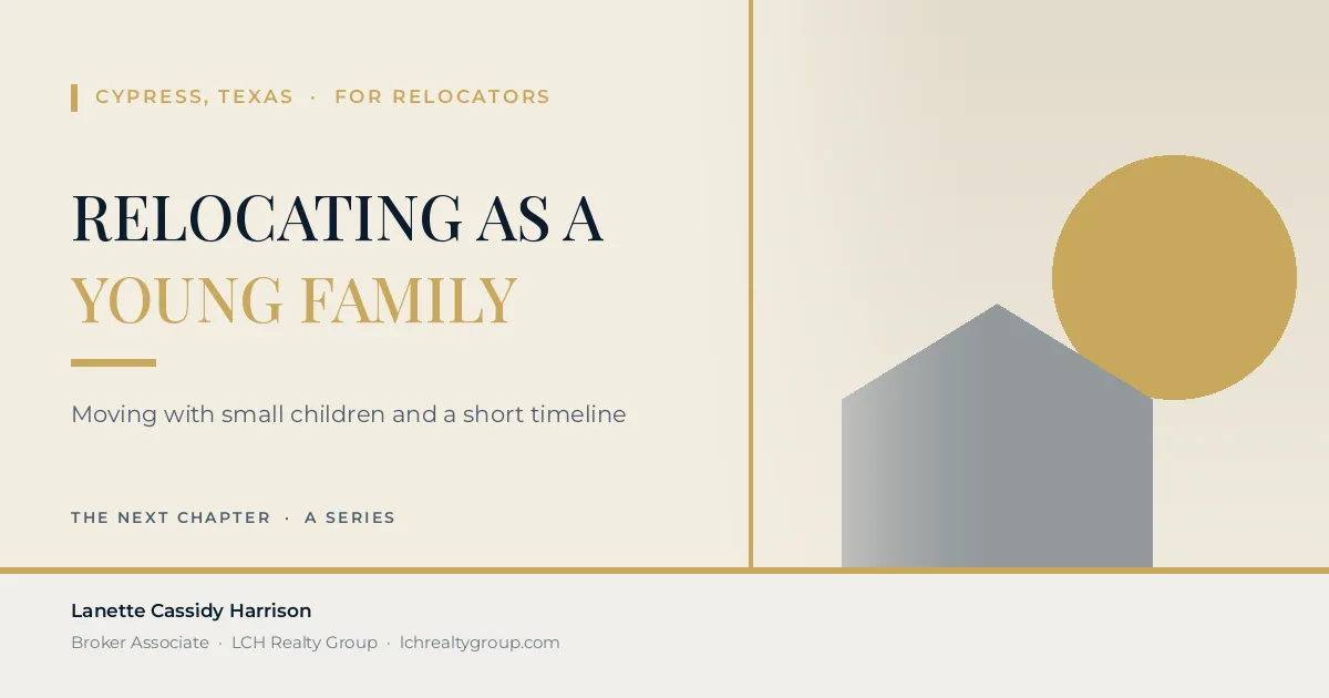 Relocating as a Young Family