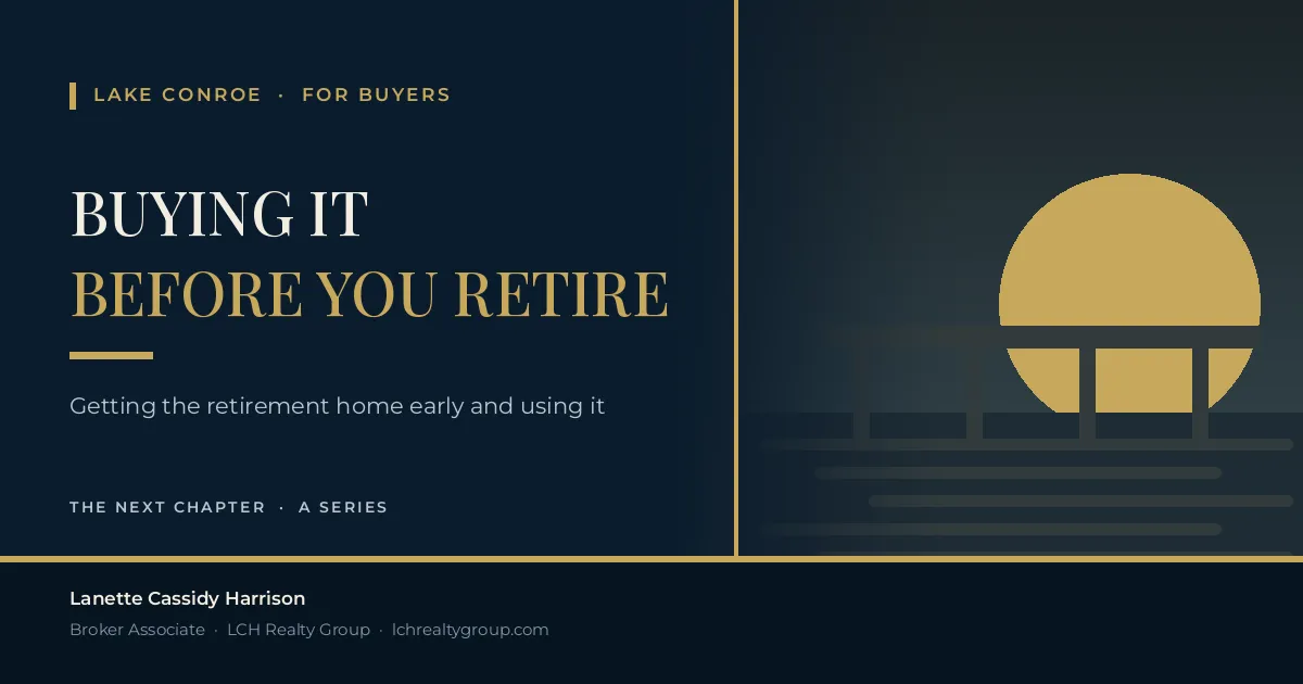 Buying the Retirement Home Before You Retire