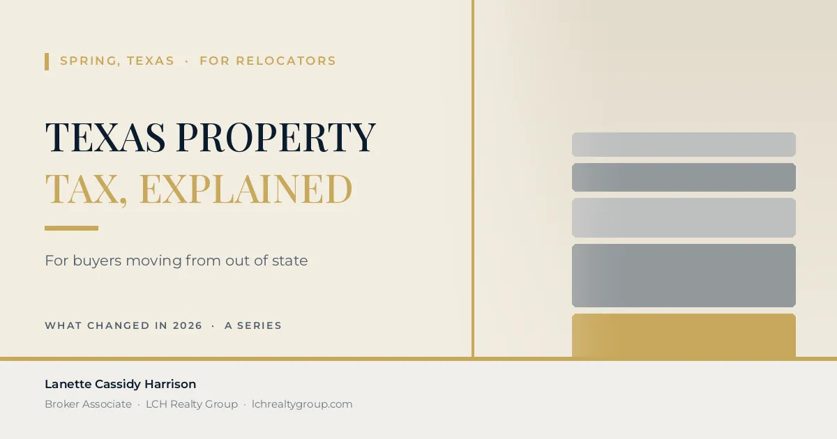 How Texas Property Taxes Work, for Out-of-State Buyers