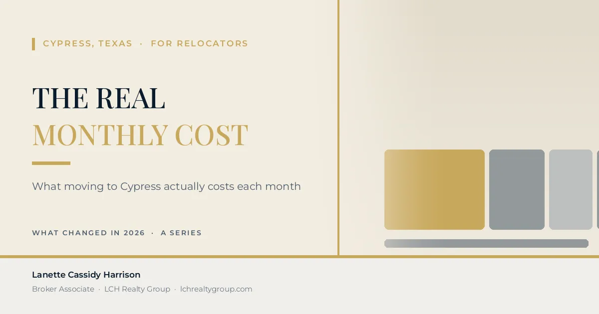 The Real Monthly Cost of Moving to Cypress