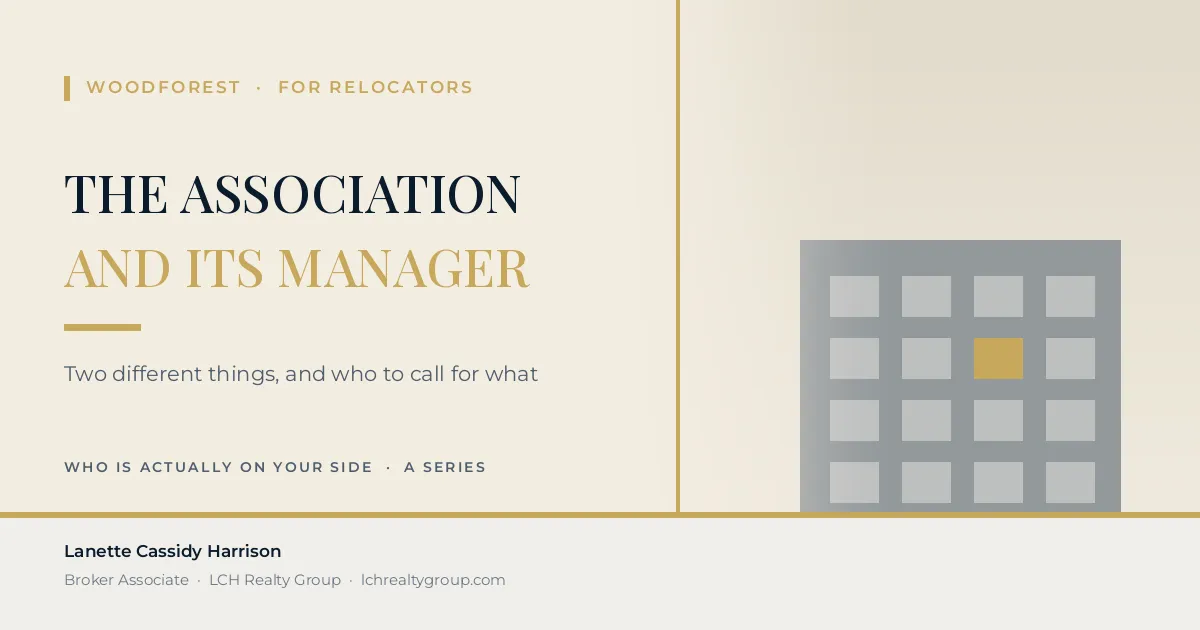 The Association and Its Management Company