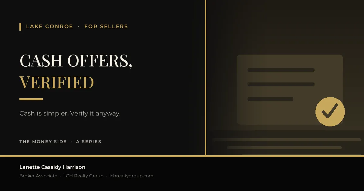 Cash Offers, Verified Properly