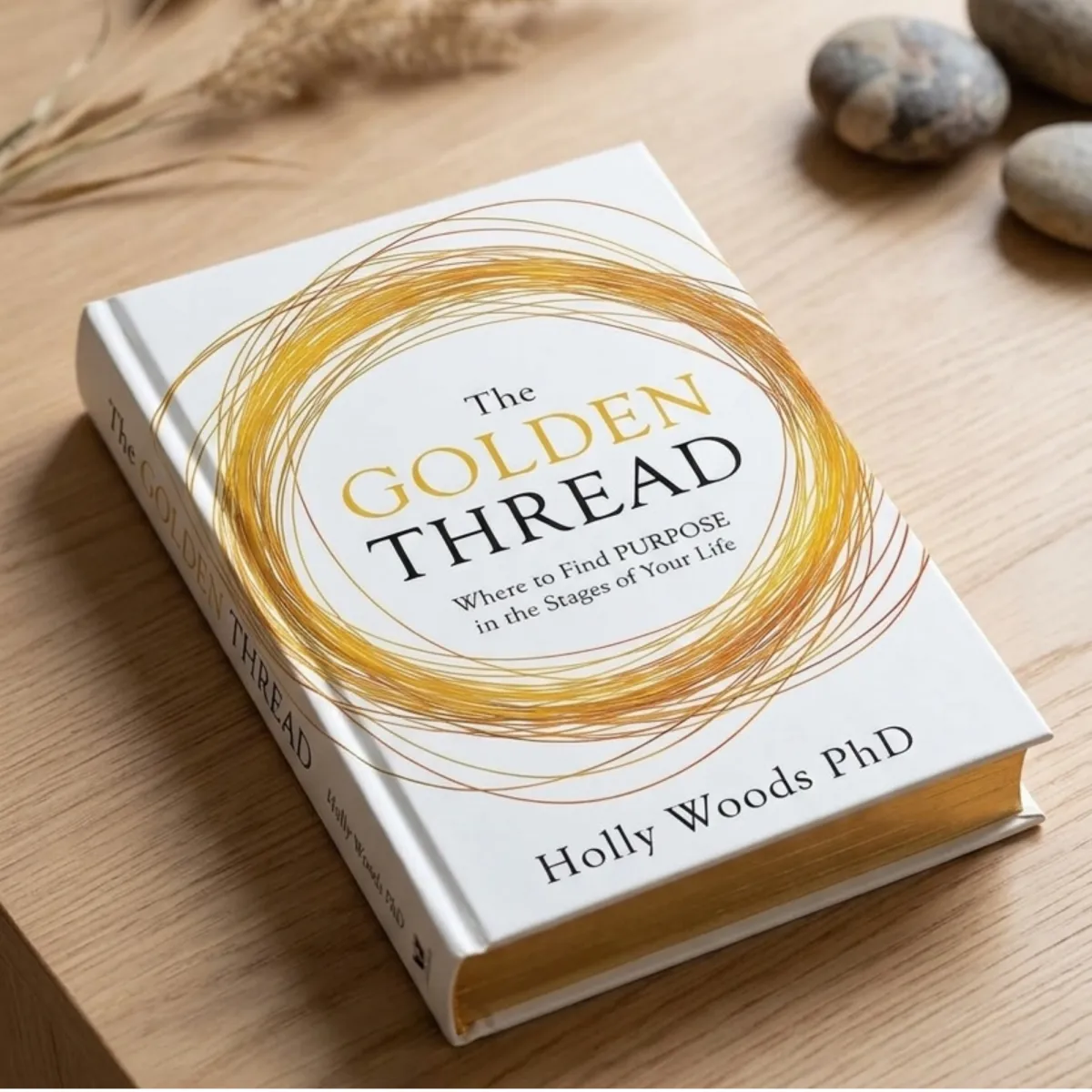 Book cover of The Golden Thread by Holly Woods