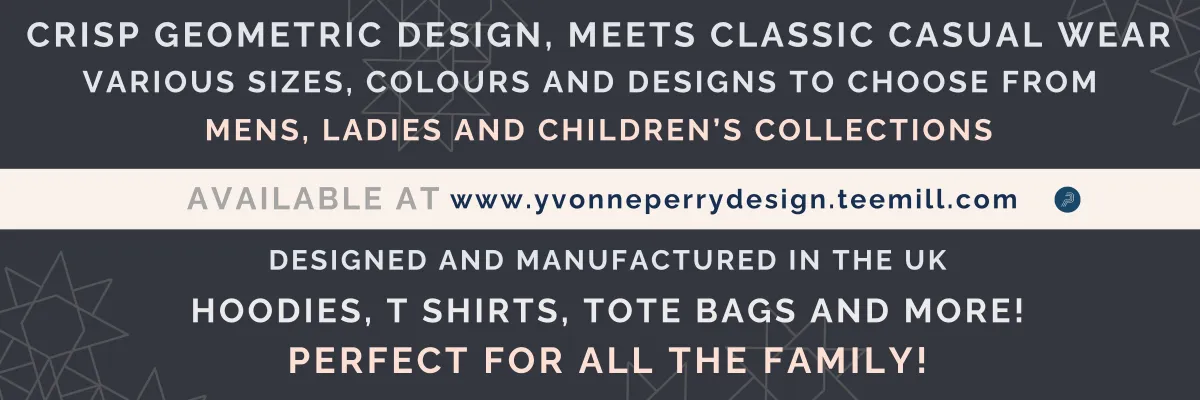 Image advertising patterns by vonne Pery Design available on products from Teemill