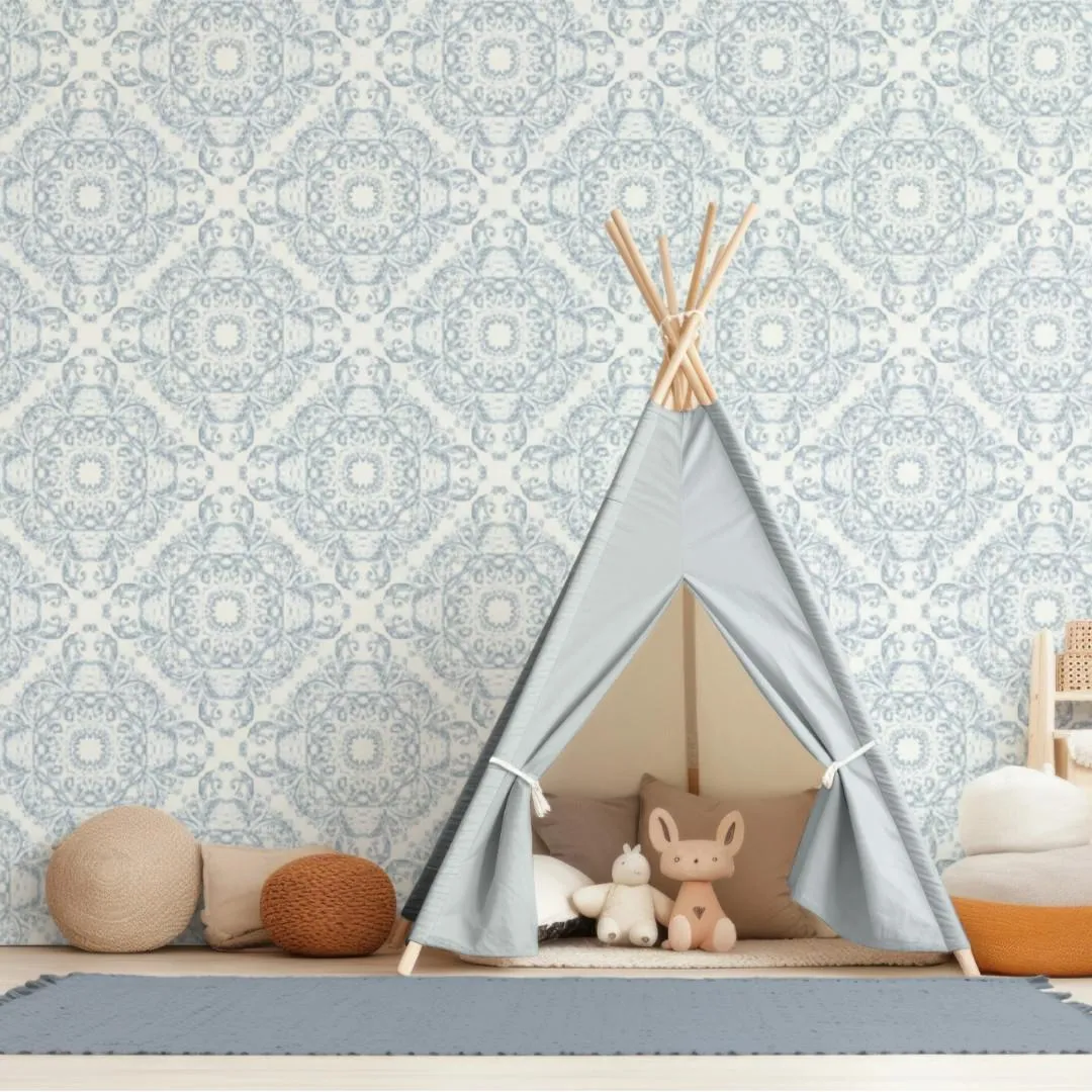 Porcelaine Star Collection Cover, five patterns, one mockup. Rusic, Cosy, Organic.
