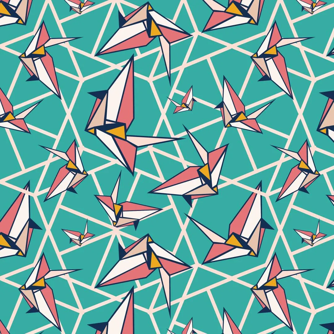 Porcelaine Star Collection Cover, five patterns, one mockup. Rusic, Cosy, Organic.