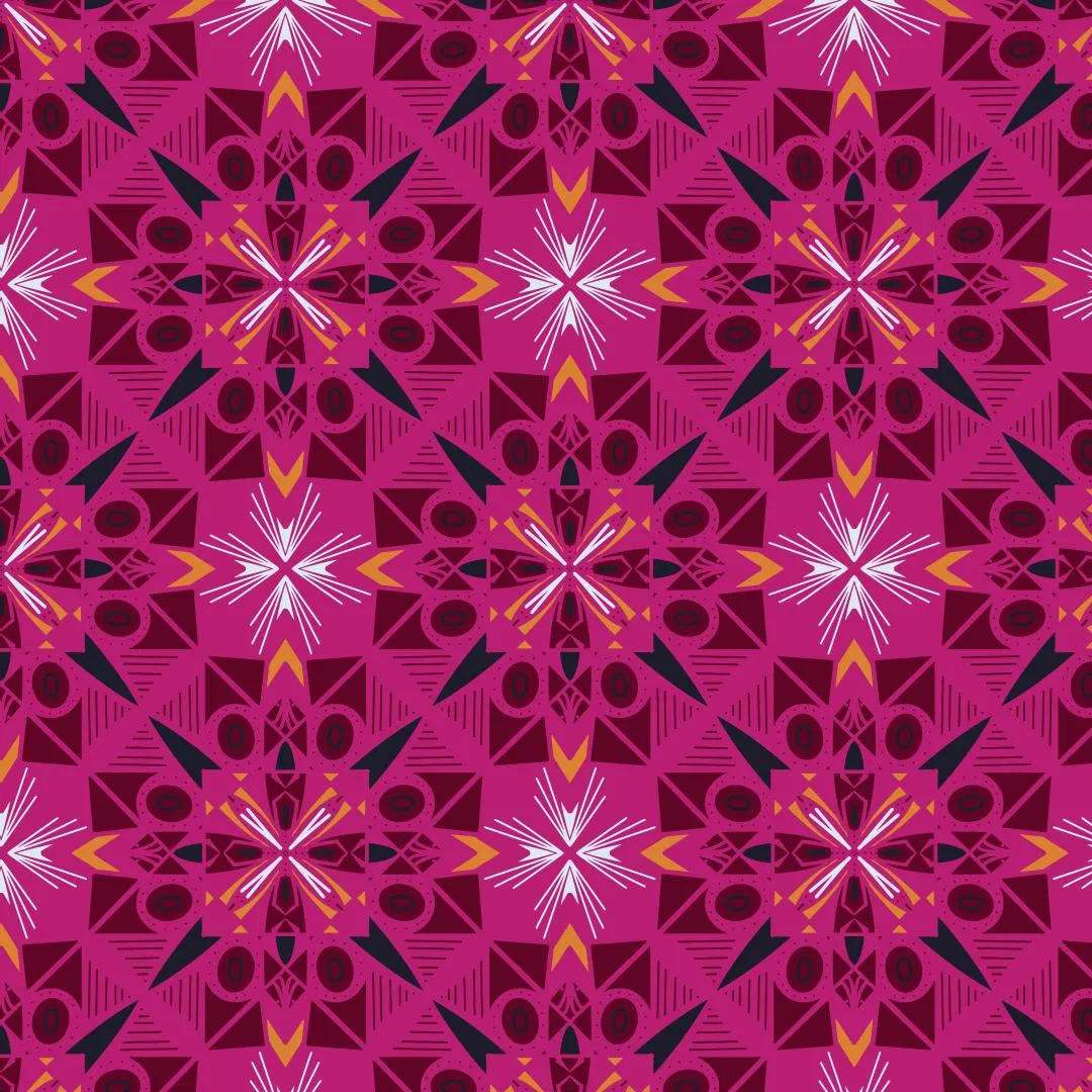 Porcelaine Star Collection Cover, five patterns, one mockup. Rusic, Cosy, Organic.
