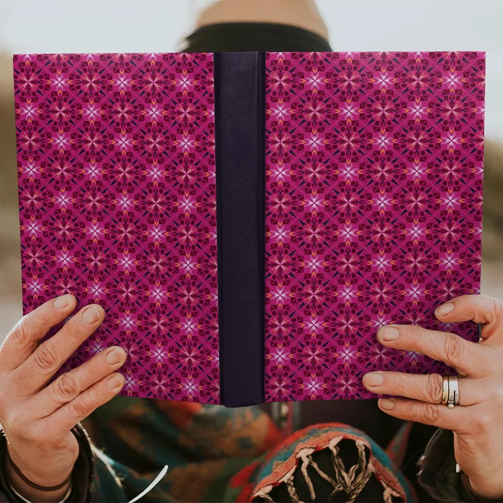 Porcelaine Star Collection Cover, five patterns, one mockup. Rusic, Cosy, Organic.
