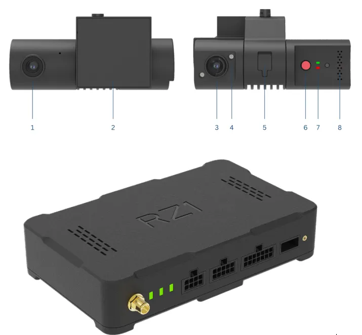 Logging trailer and vehicle with GPS location pin — FleetMatix asset tracking