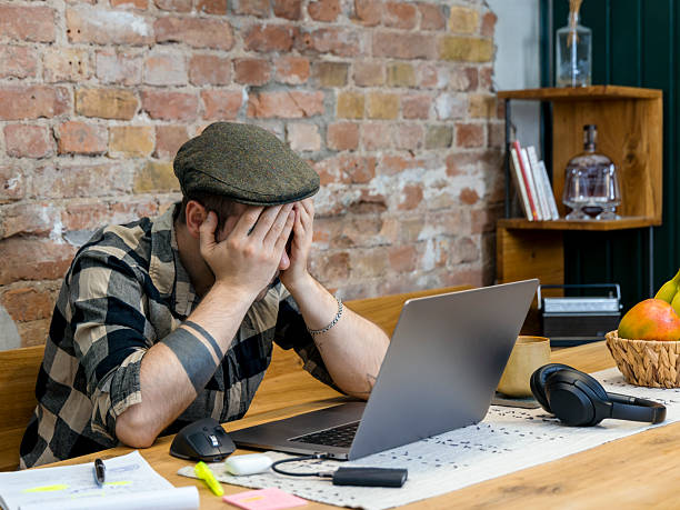 Overwhelmed and tired artisan business owner