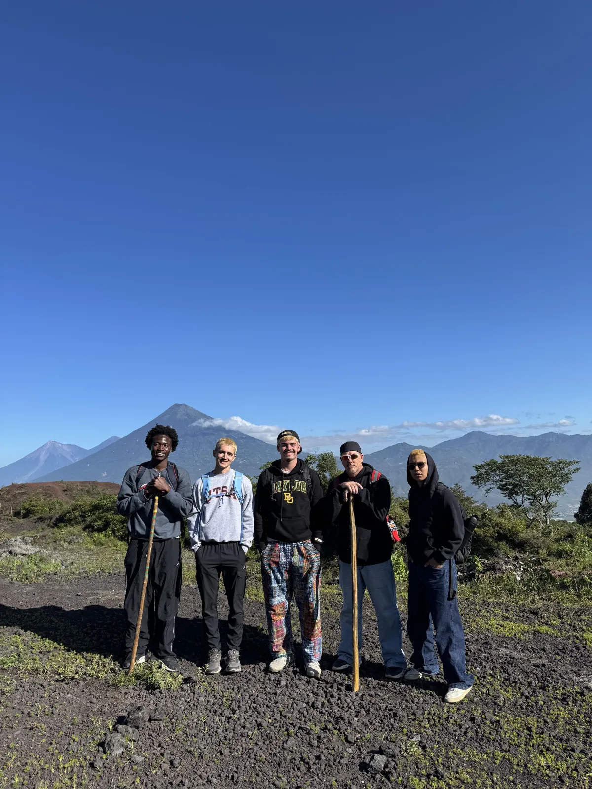 Group of leaders in training