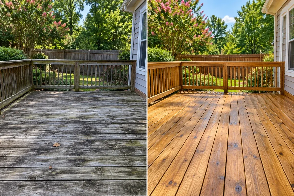 Deck and Fence Cleaning