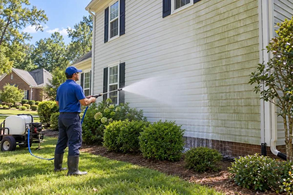 Concord Siding Cleaning