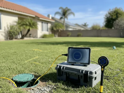 Camera and Line Location in Orange County (North), CA
