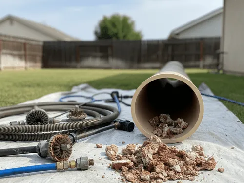 Descaling Sewer Lines in Orange County (North), CA