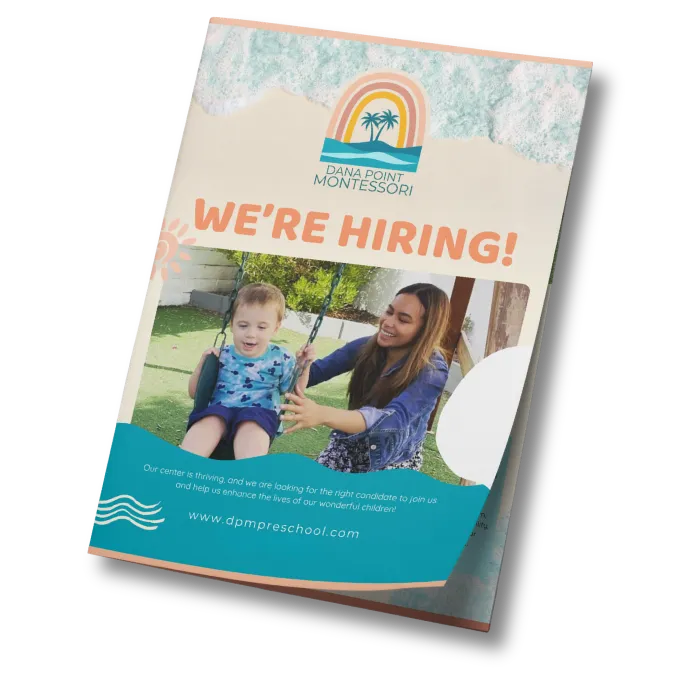 Dana Point Montessori Recruitment PDF