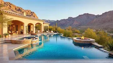 Custom Pool Construction Silverleaf Scottsdale