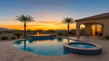 Custom Pool Design Gainey Ranch Scottsdale