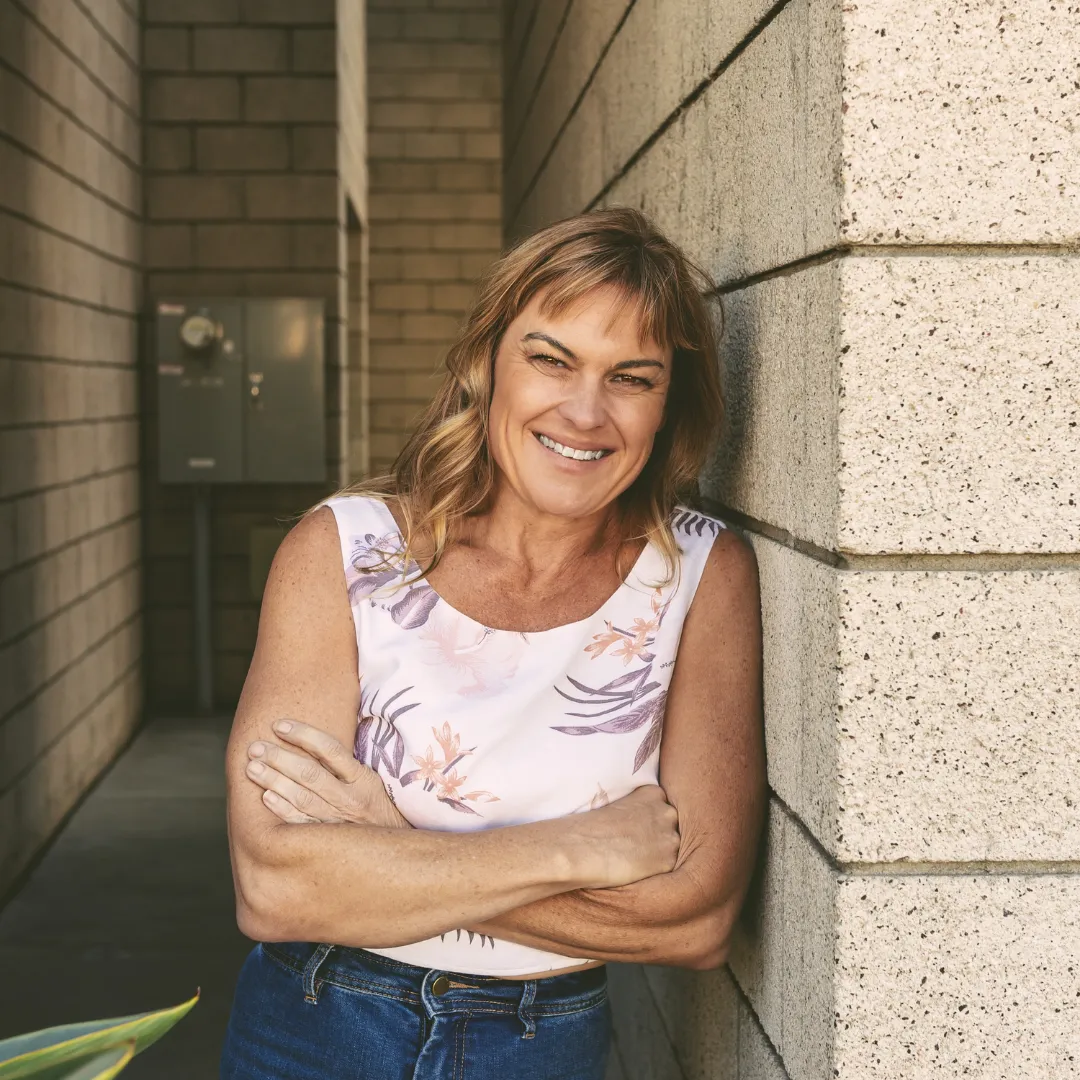Andrea Rucke at Efficient Working Bodies gym in San Diego