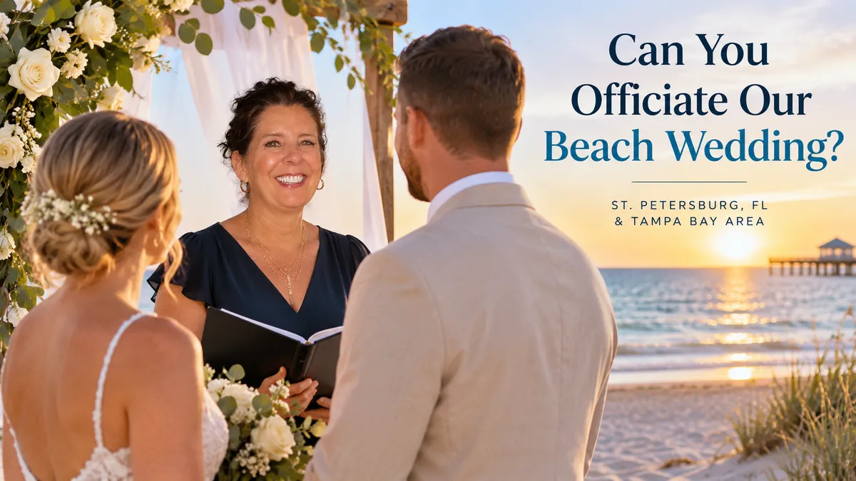 Can You Officiate Our Beach Wedding?